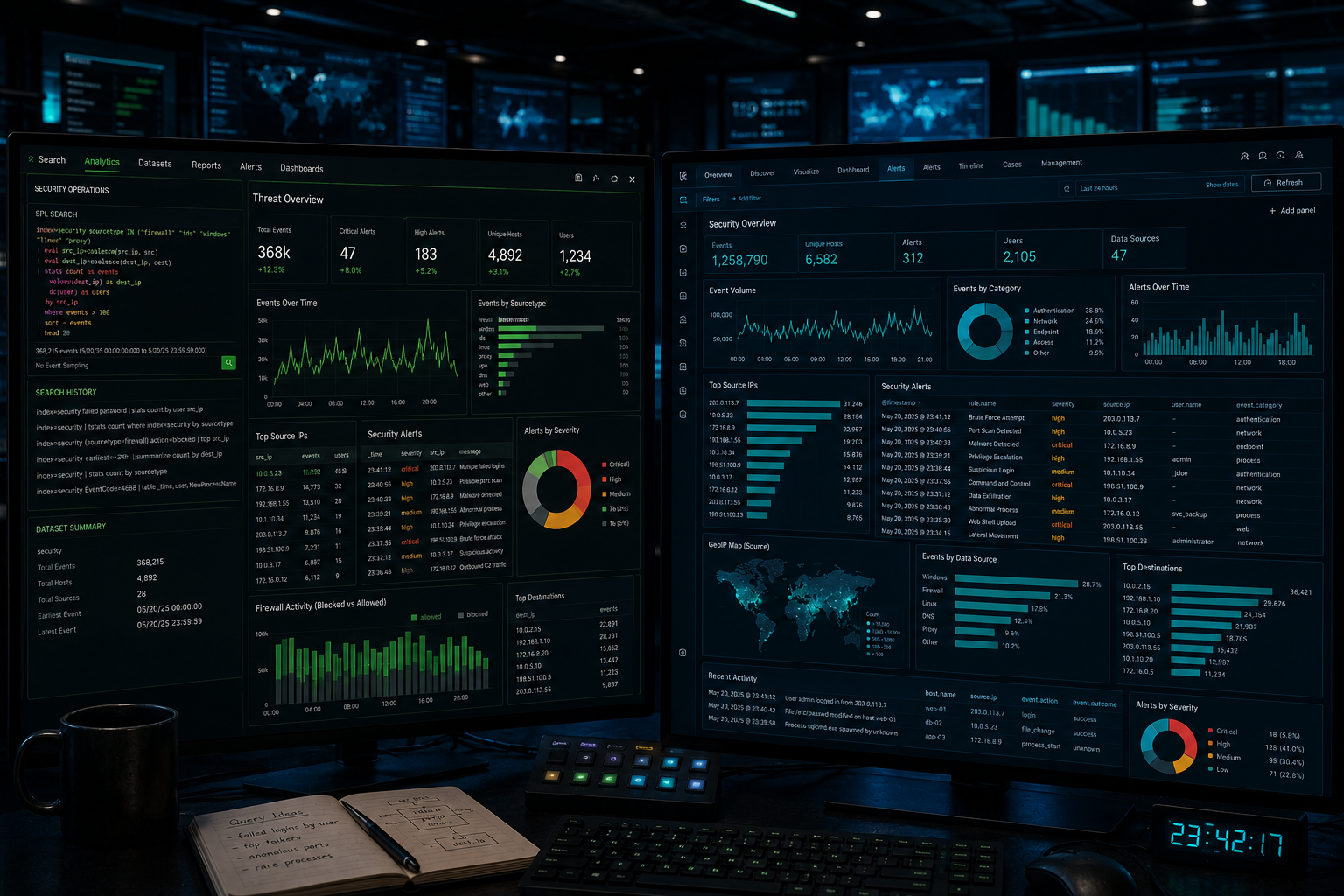 Cover image for: Splunk vs Elastic SIEM in 2026 — Enterprise Log Management Showdown