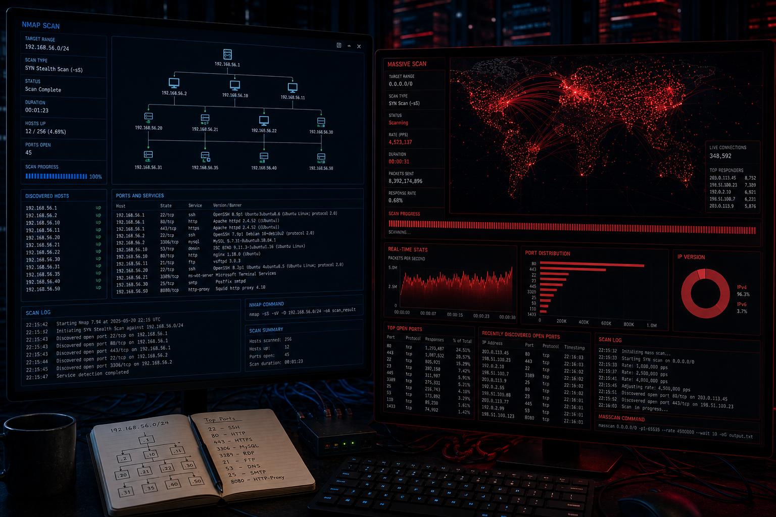 Cover image for: Nmap vs Masscan in 2026 — Thorough vs Fast Network Scanner: Which to Use and When